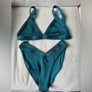 Oneone Teal Bikini Set
